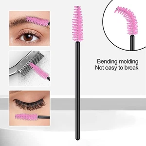 50Pcs Disposable Eyelash Brushes Eyelashes Extension Tools Eyebrow Brush Mas _pu - Picture 1 of 19
