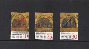 CYPRUS 1998 CHRISTIANITY CHRISTMAS SET 3V.Opt SPECIMEN ANNUNCIATION,BAPTISM MNH - Imagen 1 de 1