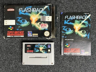 Flashback SNES emballage d'origine CIB complet Super Nintendo - Photo 1/3