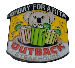 Outback Steakhouse Pin G'Day For A Rita Koala Restaurant Employee Server Flair - Picture 1 of 2