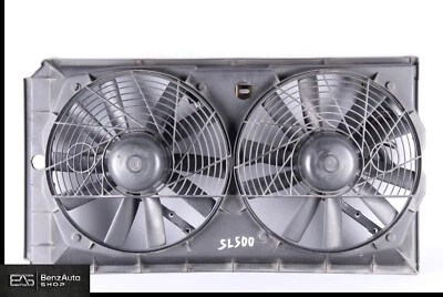 94-02 Mercedes R129 SL500 SL320 Radiator Cooling Fan Motor 1295051055 OEM 33k - Image 1 of 4