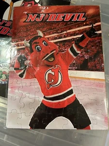 NJ New Jersey Devils NJ TEUFEL Maskottchen Puzzle (2 verfügbar) - Bild 1 von 2