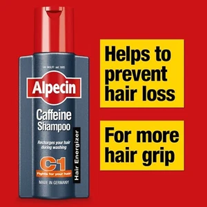 Alpecin Caffeine Shampoo C1 I Prevents Hair Loss I BEST-SELLING I Men - 250ml - Picture 1 of 7