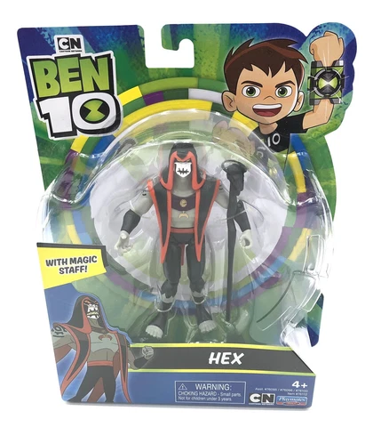 BEN 10 HEX Action Figure Cartoon Network Toys NIP Cover