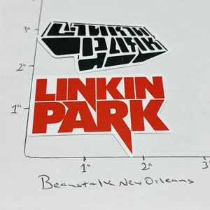 NEW‼ L@t of 2‼ LINKIN PARK Rock Music Band Vinyl Sticker Decal • w/ Tracking‼ - Picture 1 of 1