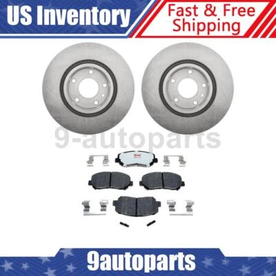 Rotores de freno de disco delanteros + pastillas de freno para Mazda CX-5 2013 2014 2015 Foto 1 de 4