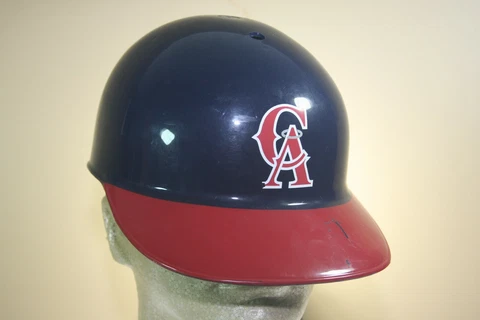 Vtg Original Style California Angels Replica Souvenir Baseball Batting helmet Cover