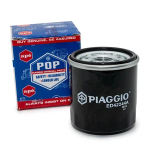 Filtro de aceite Piaggio, ED42244P para Piaggio Ape Classic Pickup Euro4 400ccm - Imagen 1 de 4