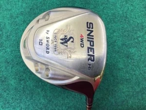 KATANA Golf SWORD SNIPER Hi 4WD DRIVER 10deg Flex-R Tour AD With H/C F/S - Picture 1 of 6