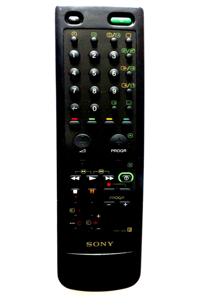 SONY TV REMOTE CONTROL RM-841 for KVM1400 KVM1401 - Image 1 of 1