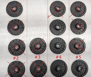 SelectTECH ORIGINAL Bowflex Nautilus 552 Dumbbell Replacement Disc USED NOT 3D - Picture 1 of 5