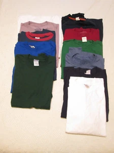 Men's Long Sleeve T-Shirts Assorted Brands Sizes Sm, & Lg Choice Size/Color NWOT - Picture 1 of 9