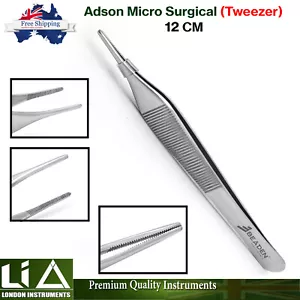 Adson Tweezer 12cm Surgical cotton Dressing Picking Pliers Forceps Artery Clamps - Picture 1 of 5