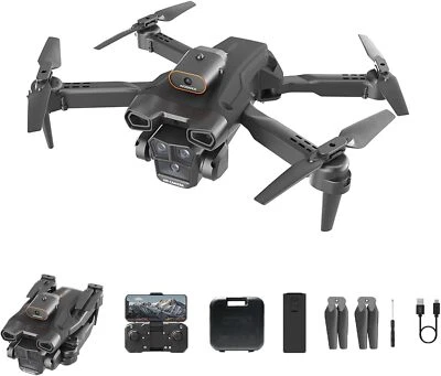 New Triple Camera 8K Drone 2024, Foldable Intelligent Obstacle Avoidance Gifts - Image 1 of 4