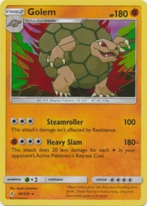 2x (SM10-089) Golem (Rare Holo) Pokemon Unbroken Bonds Card # 89 - Picture 1 of 1
