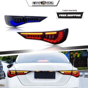 New LED Tail Lights For Nissan Sylphy/Sentra 19-22 Sequential Rear Lamps Pair - Picture 1 of 24