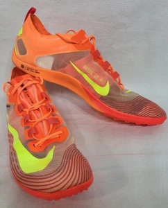 Nike Zoom Victory XC 5 Men's size 12 track Shoes Orange Volt AJ0847 801 - Picture 1 of 9