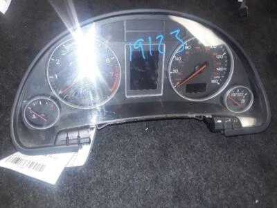 02 03 AUDI A4 VELOCÍMETRO CLÚSTER A MPH SIN NAVEGACIÓN VIN E SEDÁN OCTAVO DÍGITO Foto 1 de 4