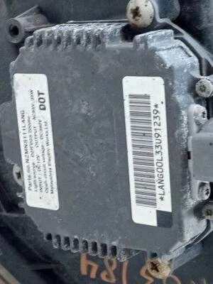 Used Right Headlight Assembly fits: 2003 Infiniti FX SERIES xenon HID Right Grad - Imagem 1 de 4