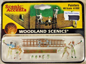 HO Scale Woodland Scenic Accents Painters A1890