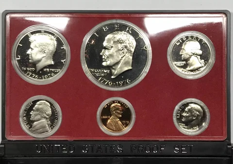 1975 US Mint Proof Set w OGP Box Cover