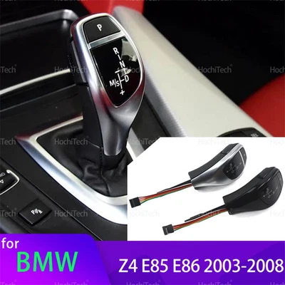 1 个 LED 齿轮换档刀换档头齿轮杆适用于宝马 Z4 E85 E86 2003 - 2008 — 第 1/4 张图片