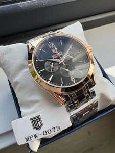 Reloj Invicta X Montres Prestige Para Hombre Plateado Oro Rosa/Negro 40mm MPW-0073 ¡Nuevo! - Imagen 1 de 8