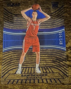 2015-16 Clear Vision #114 Sam Dekker Rookie Blue SP #d /149! ROCKETS - Picture 1 of 2