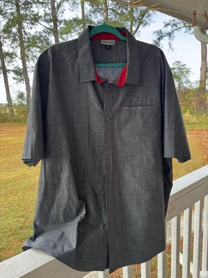 Camisa gris XXL Doc Amelia by Cintas para hombre 19 1/2 manga corta restaurante cocinero Foto 1 de 4