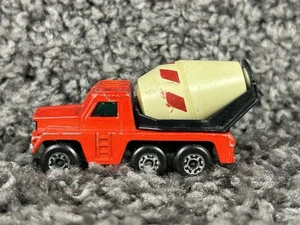 Vintage 1976 Matchbox Lesney Superfast #19 Cement Truck Mixer Red Diecast Car - Picture 1 of 6