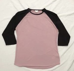 Lularoe “Randy” Light Pink With Black Arms / Women’s Size XL - Picture 1 of 3