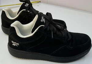 Nuevos ZAPATOS de seguridad para hombre talla 12 m REEBOK trabajo punta de acero soja gamuza monopatín - Imagen 1 de 10
