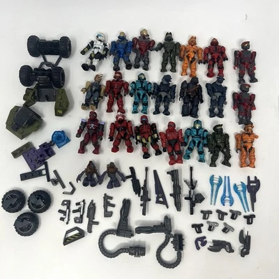 HALO Mega Construx Bloks Minifigure Lot Weapons mix Lot - Image 1 of 4