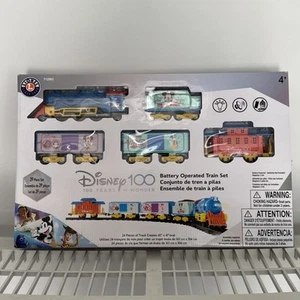 SET TRENO LEONEL DISNEY 100 ANNI DELLE MERAVIGLIE A BATTERIA. NUOVO - Foto 1 di 7
