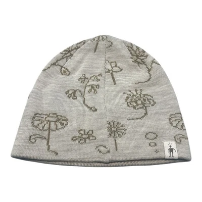 Gorro Smartwool papel de parede bronzeado urze natural OSFM lã merino - Imagem 1 de 2