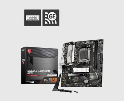 NEW MSI B650M BOMBER WIFI MSI B650M BOMBER WIFI Motherboard Fast delivery - Image 1 of 4