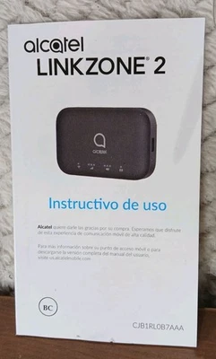 Nuevo punto de acceso Alcatel Linkzone 2 MW43TM WiFi 4G LTE doble banda 2,4 5 GHz Foto 1 de 4