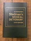 Stedmans Medical Dictionary 24th Edition Hardcover Illustrated Book 1982. Mint!!