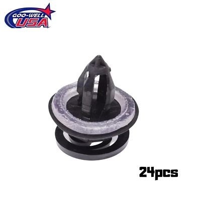 New 24Pcs Door Panel Clip for 2002 2003-2008 Audi A4 A4 Quattro 8E0868243 US - Image 1 of 4
