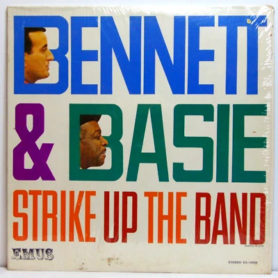 Tony Bennett / Count Basie –Bennett & Basie Strike Up The Band Emus Vinyl LP EX+ Foto 1 de 4