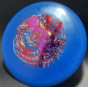 New! Innova Gstar Pop Top Blue Boss! 168g Japan Open Oni Mask Stamp Disc Golf! - Picture 1 of 4