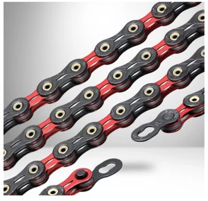Diamond Like Coating 11 Speed Bicycle Chain Cycling Mountain Road Bike Chains - Picture 1 of 17