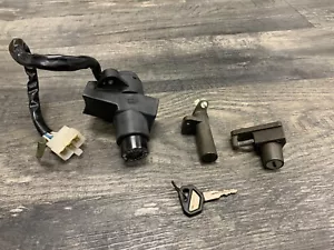 1995-2007 EX250 250 Ninja Kawasaki OEM Ignition Steering Lock Switch Locks - Picture 1 of 8