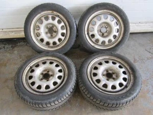 Stahlfelgen Winterreifen VW Golf 3 Corrado Passat 35i 185 55 6x15 5x100 6mm!!! - Bild 1 von 9