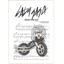 Lady Gaga - Born This Way Poster