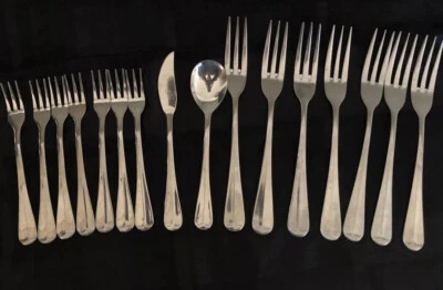 Cubiertos de acero inoxidable Towle ASHLEY Supreme 16 piezas Foto 1 de 4