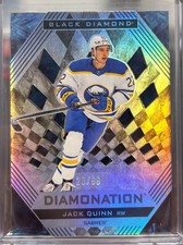 2022-23 Black Diamond Diamonation Jack Quinn Sabres Rookie /99
