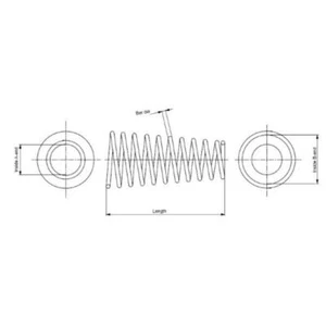 MONROE Chasis Muelle de Espiral Trasero Apto para Hyundai Elantra Sedán - Imagen 1 de 1
