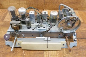 1952 Philco Transitone Vintage AM Tube Radio Chassis Model 52-542 Works - Picture 1 of 6