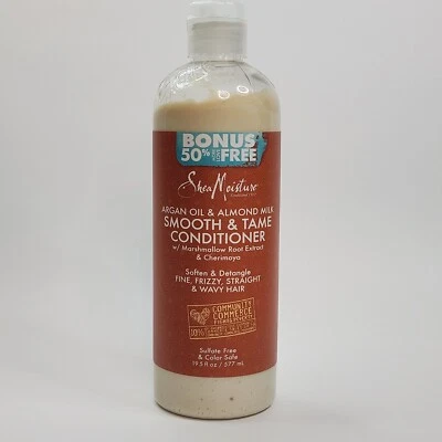 Увлажняющее аргановое масло ши и миндальное молоко гладкий и ручной кондиционер бонусный размер - Изображение 1 из 4